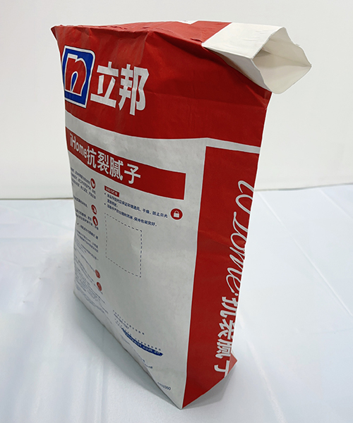Ultrasonic sealed valve paper bag