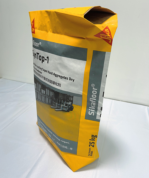 Self-closing valve paper bag for filling aggregate